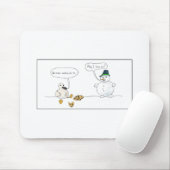 Zu viele Kekse Mousepad (Mit Mouse)