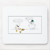 Zu viele Kekse Mousepad (Vorne)