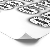 Zu viele Optionen Witziges Poster (Ecke)