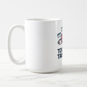 Zu viele Tabs geöffnet - Lustiger Gehirn-Humor Kaffeetasse