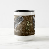 Zu viele Tubas-Tasse Tasse (Zentrum)