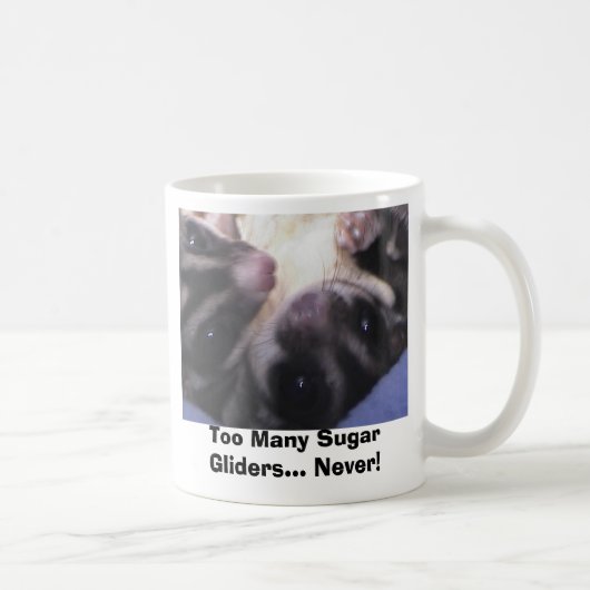 Zu viele Zuckersegelflugzeuge… Kaffeetasse (Rechts)