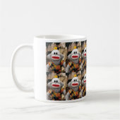 Zu vieles SockMonkeys Kaffeetasse (Links)