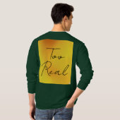 Zu wahre Frauenrechte T - Shirt der Männer (Schwarz voll)