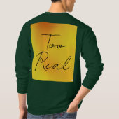 Zu wahre Frauenrechte T - Shirt der Männer (Rückseite)