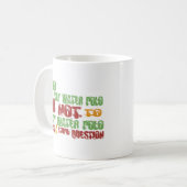 Zu Wasserball spielen Kaffeetasse (Vorderseite Links)