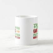 Zu Wasserball spielen Kaffeetasse (Mittel)