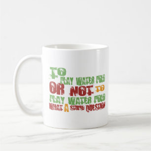 Zu Wasserball spielen Kaffeetasse