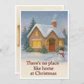 Zu Weihnachten gibt es keinen Ort wie Zuhause (Vorne/Hinten)