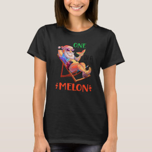 Zu Weihnachten in Melon im Juli im Sommer T-Shirt