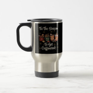Zu Weihnachten ist mehr Kaffee die Jahreszeit zu b Reisebecher
