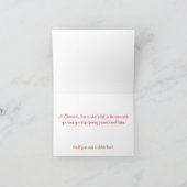 Zu Weihnachten - Miniatur Schnauzer (Innenseite)