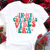 Zu Weihnachten Vibes Era Retro Weihnachten Tri-Blend Shirt