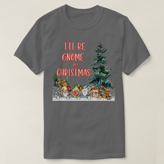 Zu Weihnachten werde ich kommen T-Shirt (Design vorne)