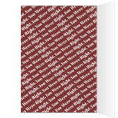 Zu Weihnachten werde ich sagen.. (Innen (Links))