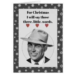 Zu Weihnachten werde ich sagen..