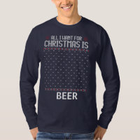 Zu Weihnachten will alles Bier Mens Long Sleeve
