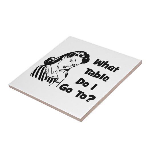 Zu welchem Tabelle gehe ich? Fliese (Seite)