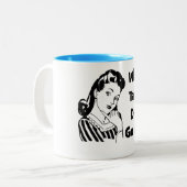 Zu welchem Tabelle gehe ich? Zweifarbige Tasse (Vorderseite Links)