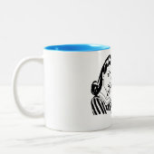 Zu welchem Tabelle gehe ich? Zweifarbige Tasse (Links)