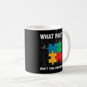 Zu welchem Teil verstehst du die Puzzles nicht? Kaffeetasse (VorderseiteRechts)