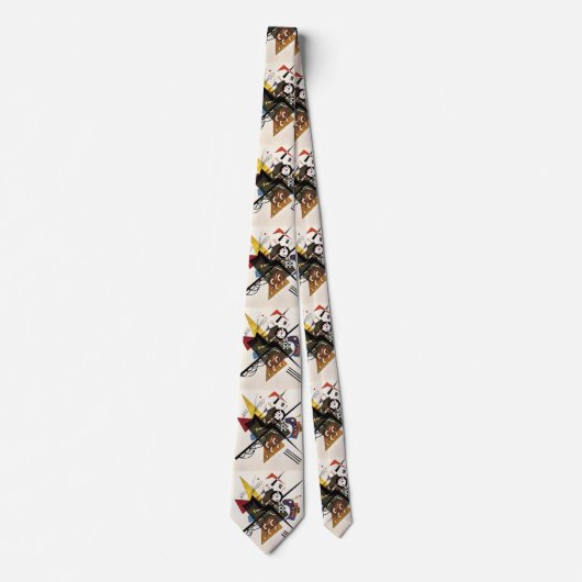 Zu White II - Wassily Kandinsky Krawatte (Vorderseite)