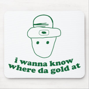zu wissen ich will, um wo DA-Gold an Mousepad