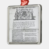 Zu Worshipful Company der Rahmen-Arbeit-Stricker Silbernes Ornament (Links)