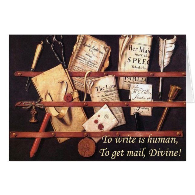 Zu Write ist menschlich (Vorderseite (Horizontal))