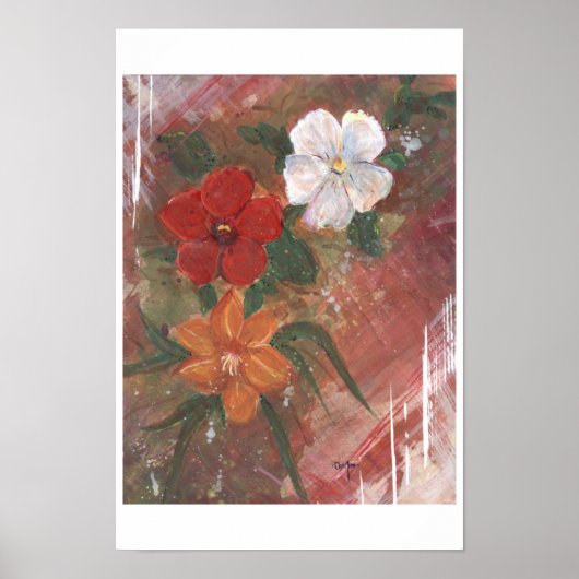 "Zu wünschen" Poster (Vorne)