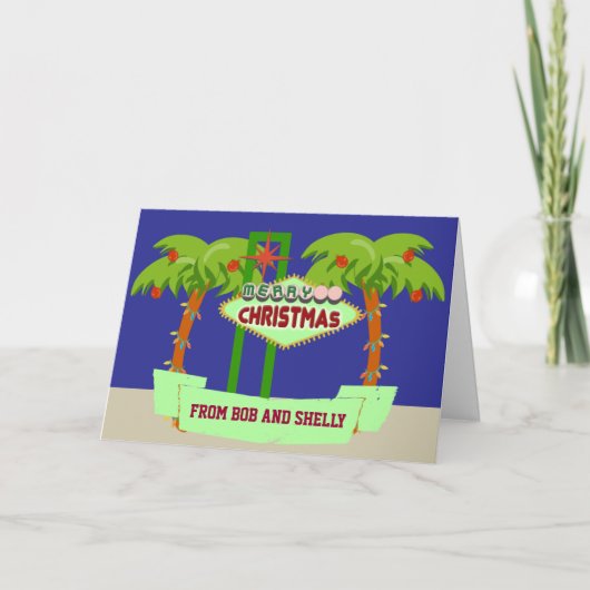 Zu Wüstenurlaub Feiertagskarte (Vorderseite)