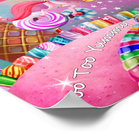 Zu Yummy Poster (Ecke)