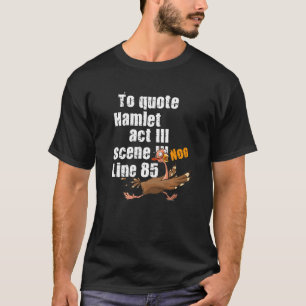 zu zitieren Dorf literarische T-Shirt