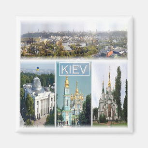 zUA006 KIEV, Ukraine, Europa, Kühlschrank Magnet