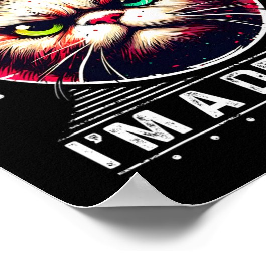 Zuallererst bin ich ein erstaunlich sarkastischer, poster (Ecke)