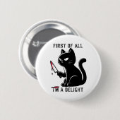 Zuallererst bin ich ein erstaunlicher, sonniger Sa Button (Vorne & Hinten)