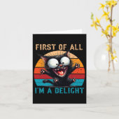 Zuallererst bin ich ein erstaunlicher, sonniger Sa Karte (Gelbe Blume)