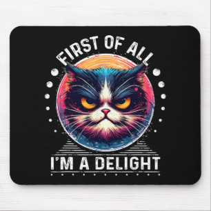 Zuallererst bin ich ein frommer, sarkastischer, wü mousepad
