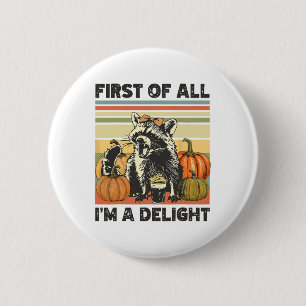 Zuallererst bin ich ein Vintager Herbsthalbmesser Button