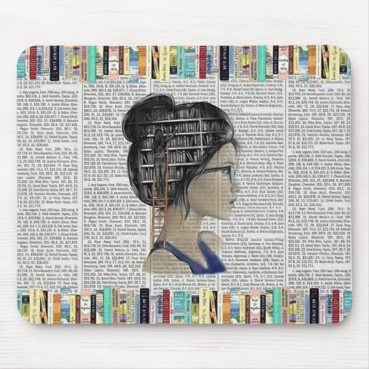 Zubehör für literarische Schreibtische Mousepad (Vorne)