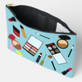 Zubehör für moderne Makeup Artist Tools Kit Zubehörtasche (Offen)