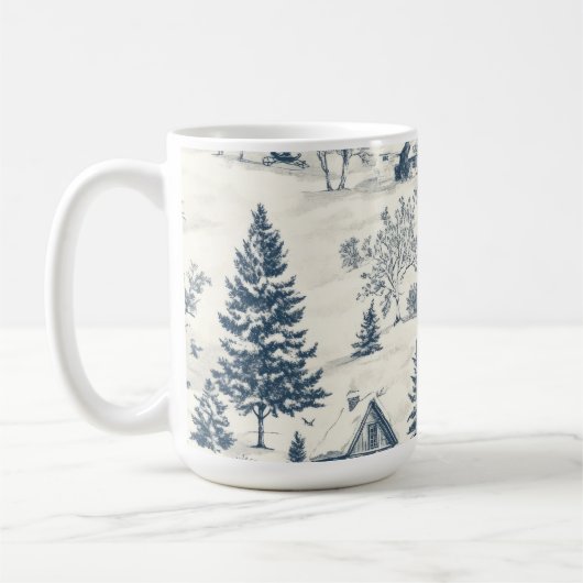 Zubehör für Weihnachtsbaummuster Kaffeetasse (Links)