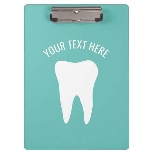 Zubehör für Zahnarztdestiftung Klemmbrett (Vorderseite)