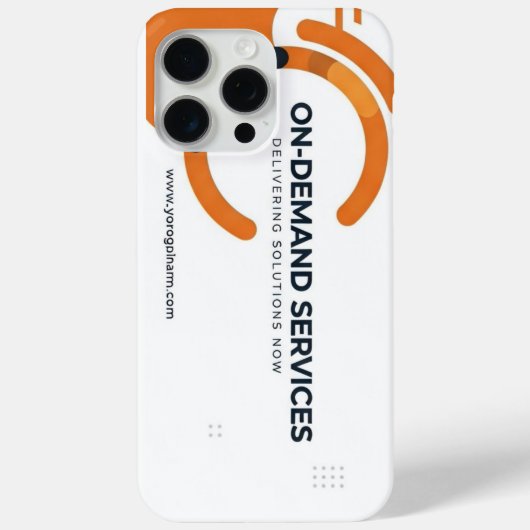 Zubehör - Geschäftskarte Case-Mate iPhone Hülle (Rückseite)