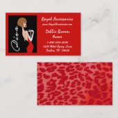 Zubehör und Mode / DIVA Visitenkarten Visitenkarte (Vorne/Hinten)