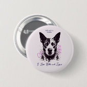 ZuBella Ich liebe Bella und Zuzu! Button (Vorne & Hinten)
