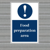 Zubereitung Aufkleber