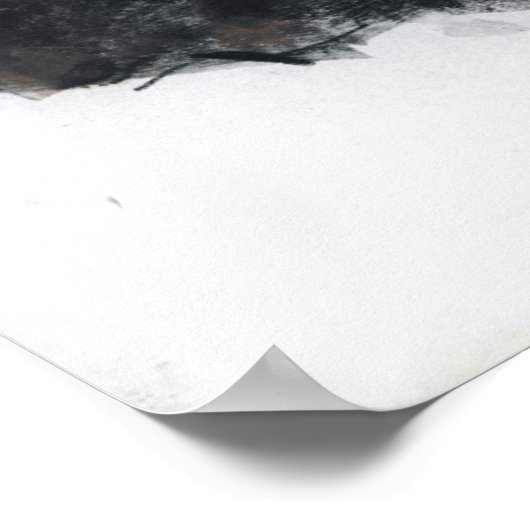 Zubre Bialowieza Poster (Ecke)