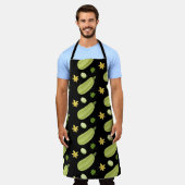 Zucchinas Schürze (Getragen)