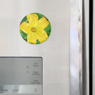 Zucchini-Blume Magnet